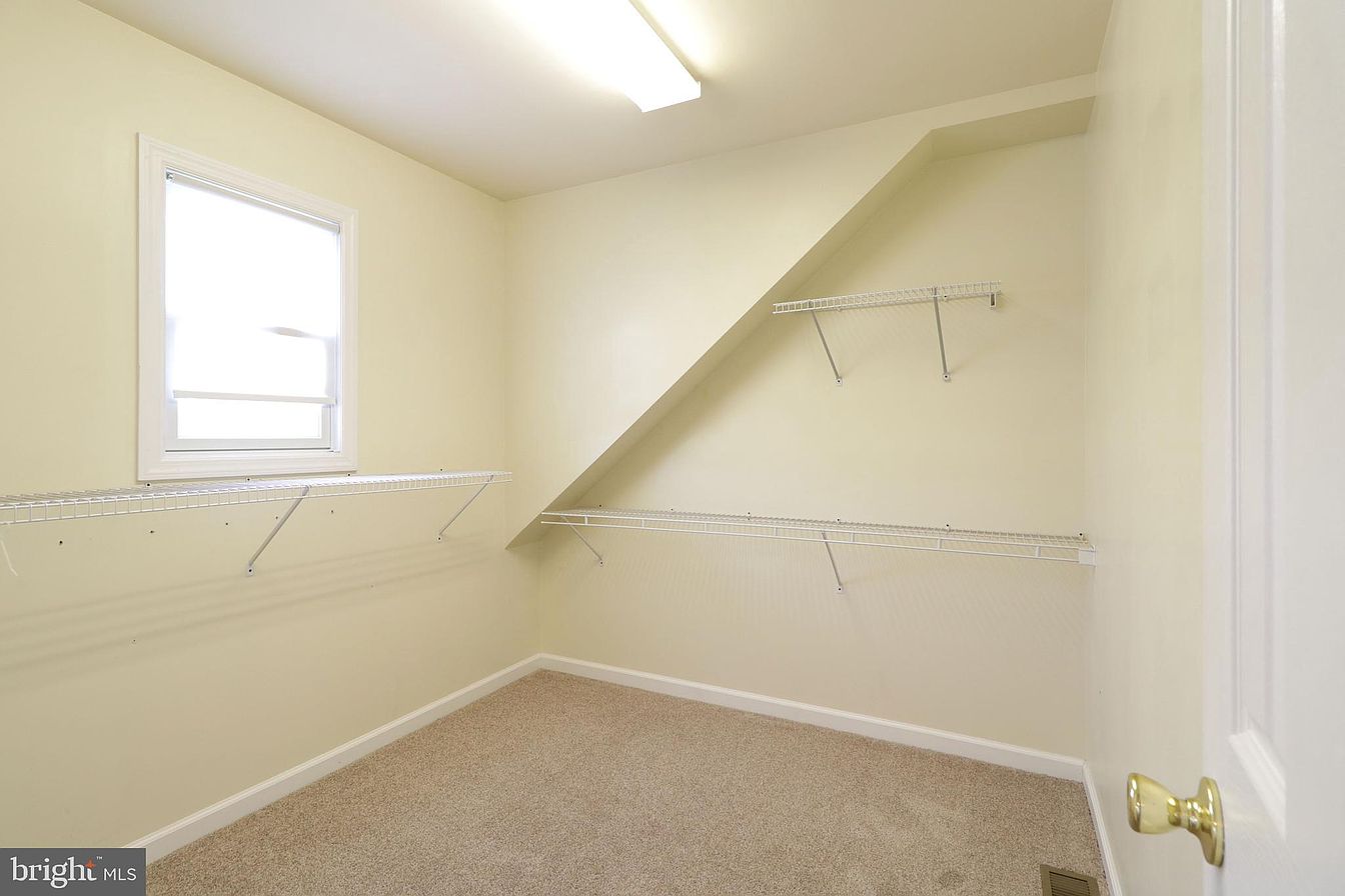 Master bedroom closet